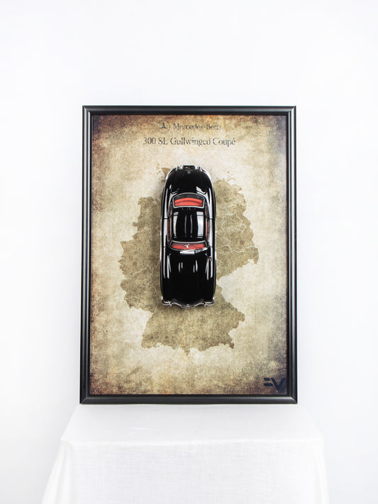 Mercedes Benz 300 SL Gullwing Diecast Frame