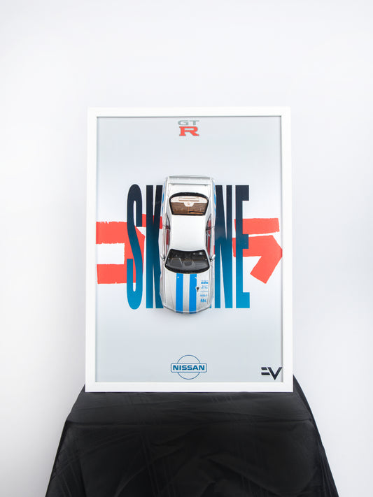 Nissan Skyline GT-R R34 Diecast Frame