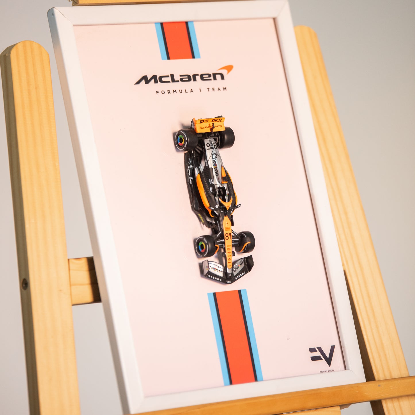 McLaren F1 Car Diecast Frame
