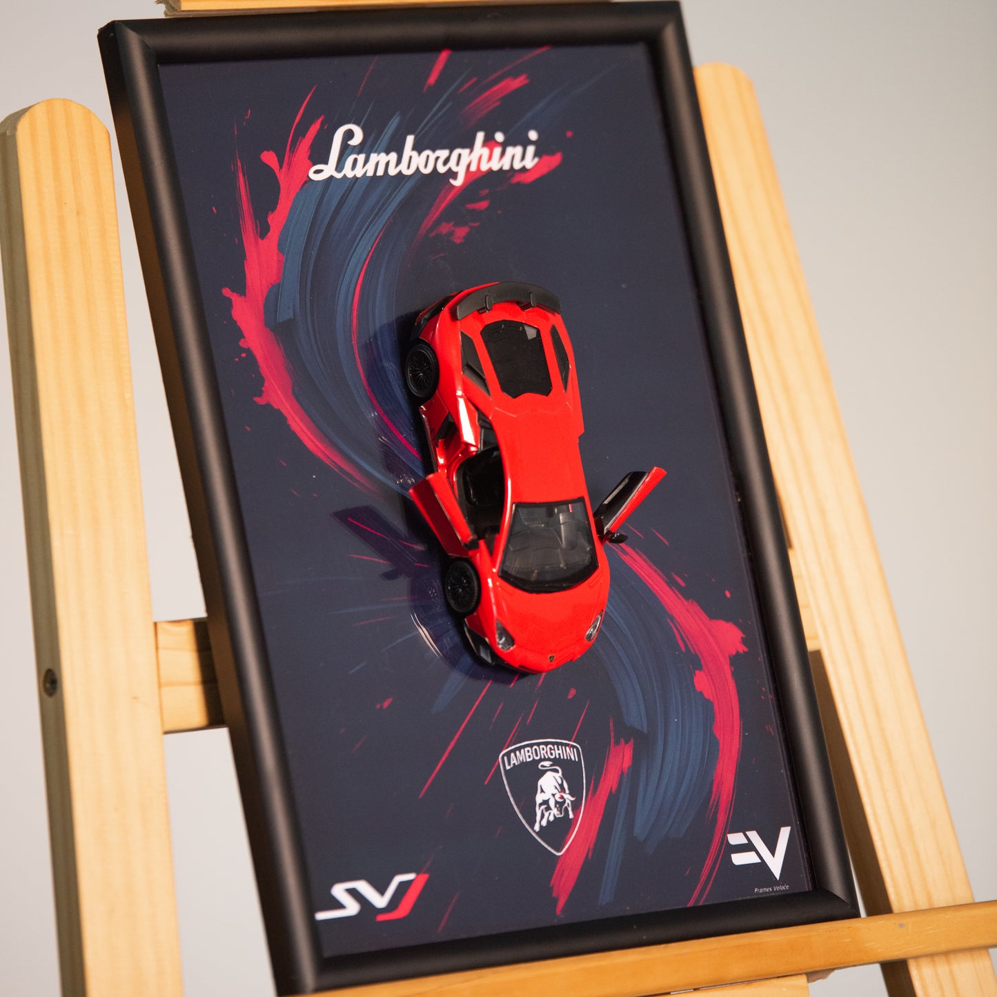 Lamborghini Aventador SVJ Diecast Frame