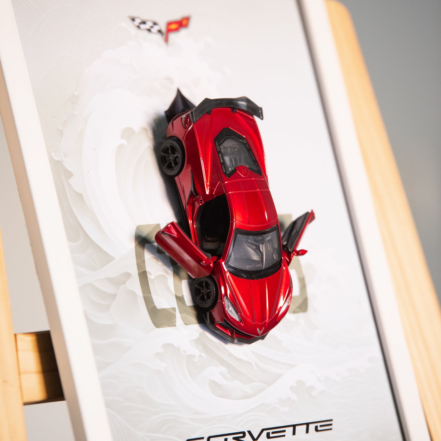 Chevrolet Corvette C8 Diecast Frame