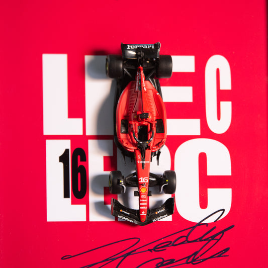 Charles Leclerc Ferrari F1 Diecast Frame
