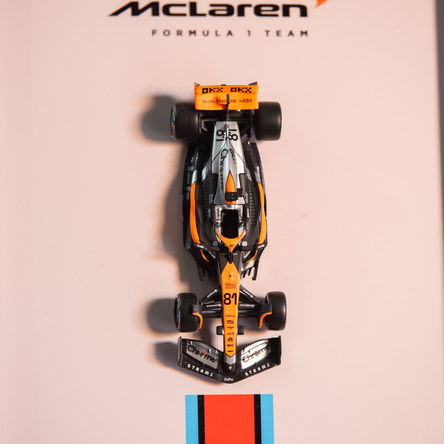 McLaren F1 Car Diecast Frame