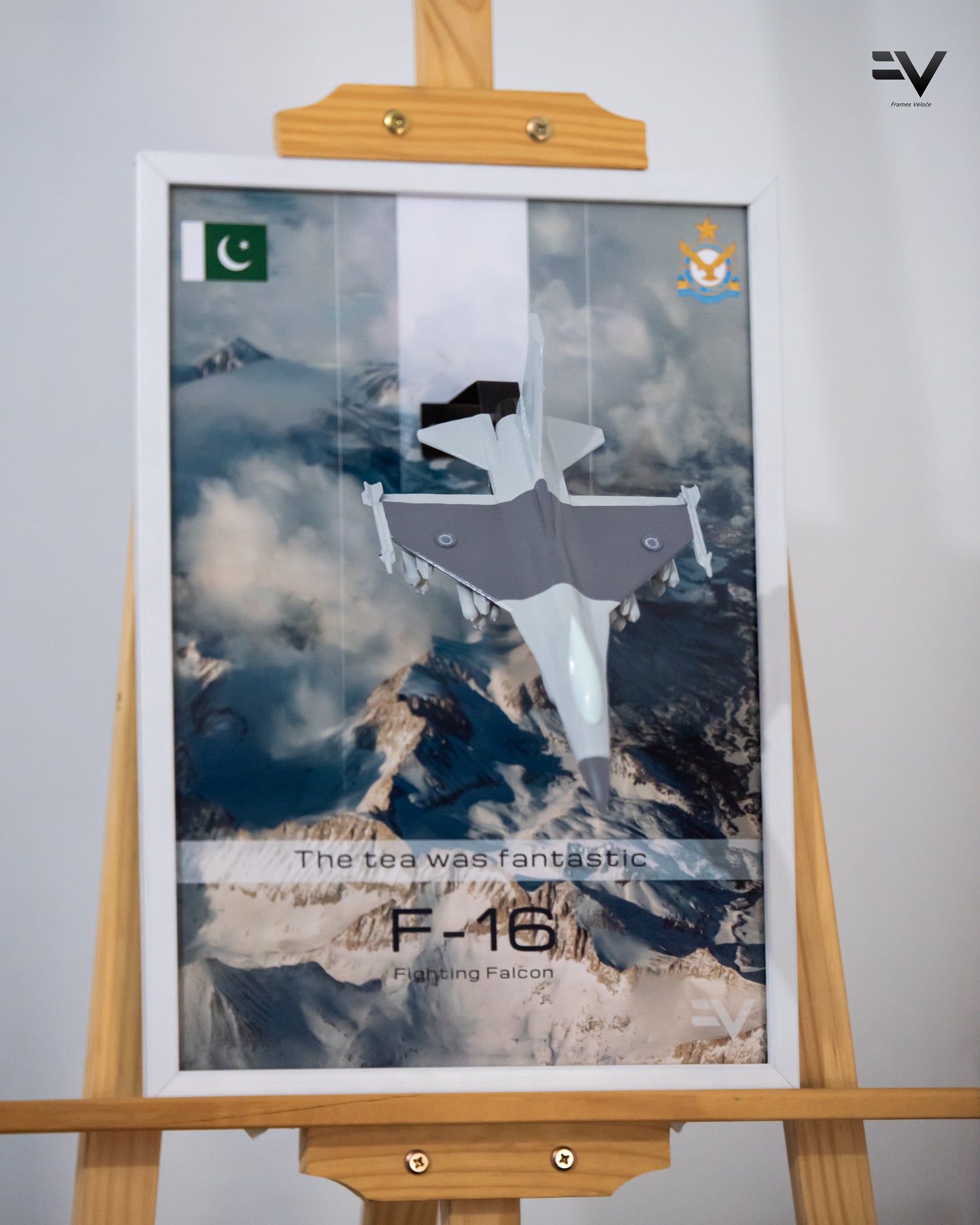 3D-Printed F-16 Large Frame