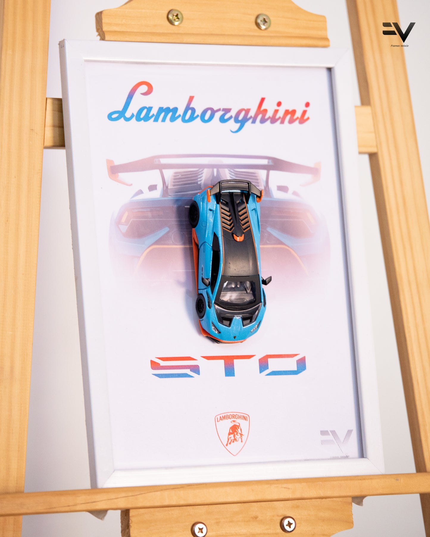 Lamborghini Huracán STO Diecast Frame