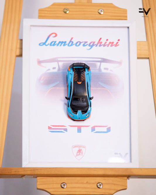 Lamborghini Huracán STO Diecast Frame