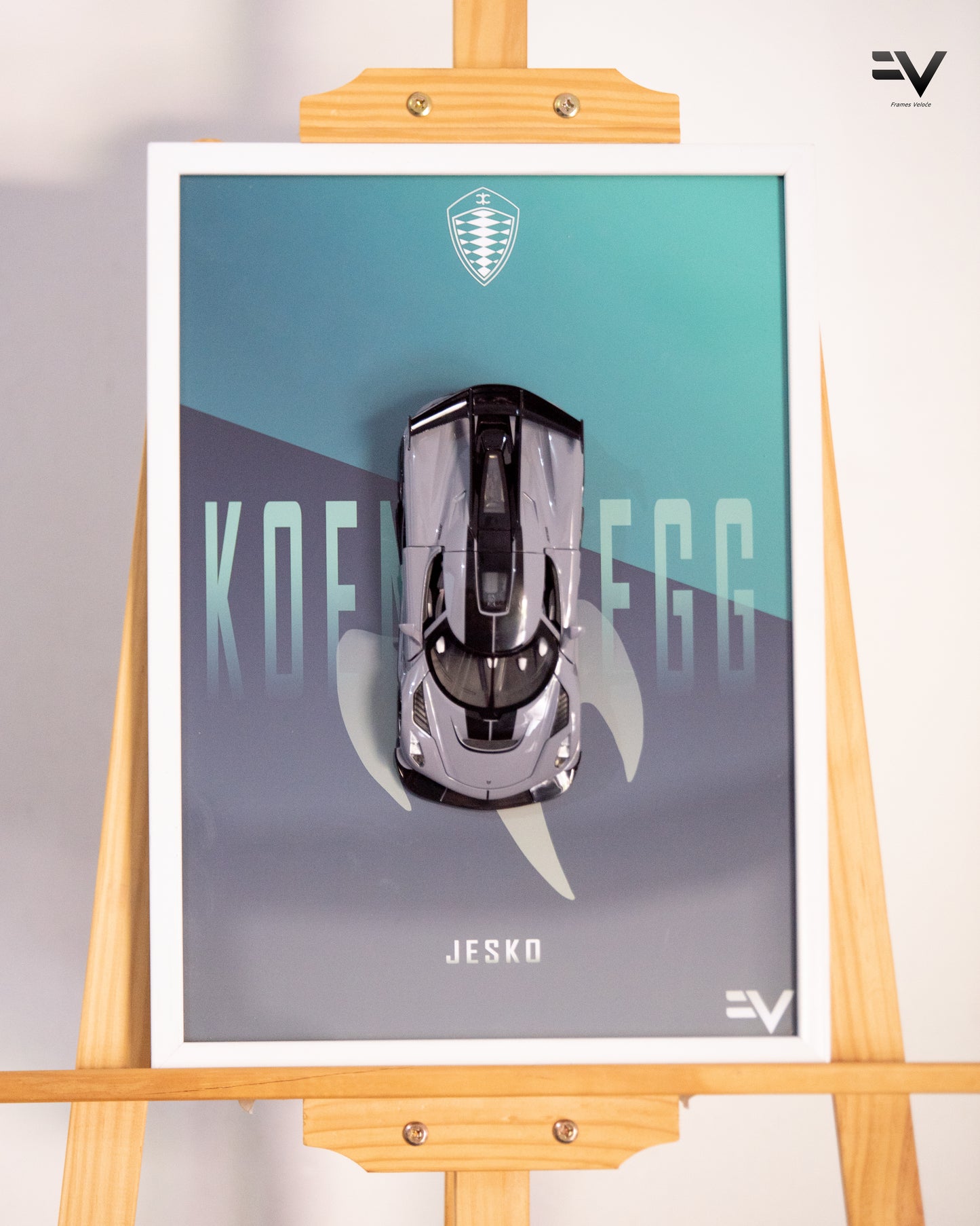 Koenigsegg Jesko Diecast Frame