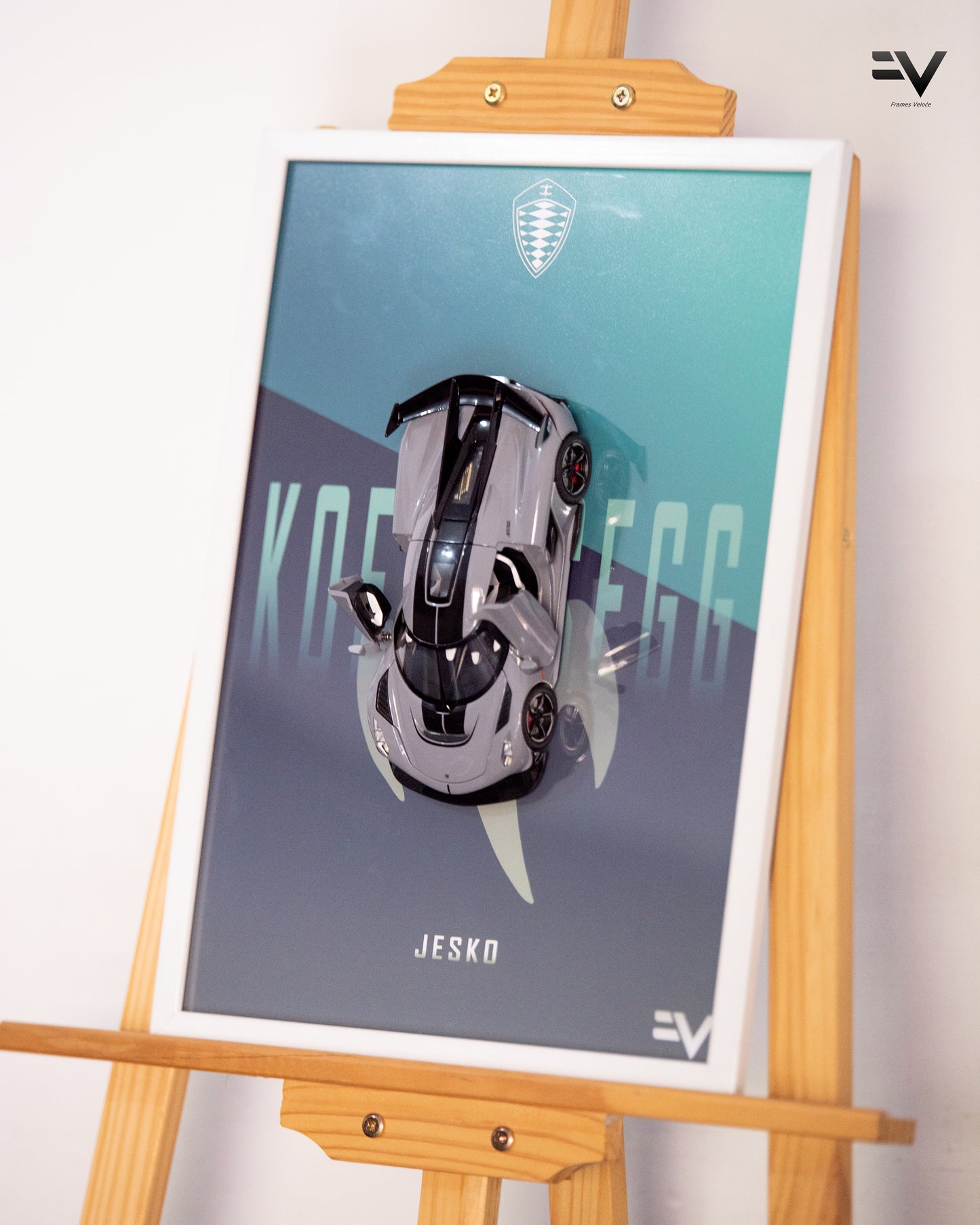 Koenigsegg Jesko Diecast Frame