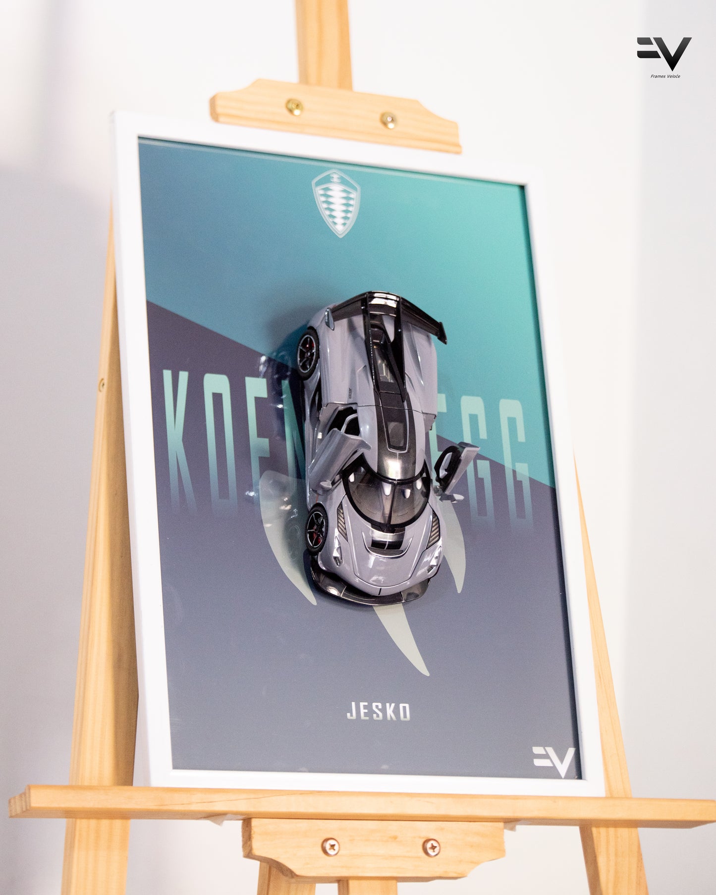 Koenigsegg Jesko Diecast Frame