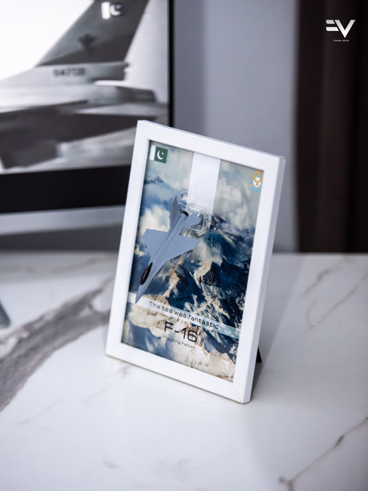 3D-Printed F-16 Desktop Frame