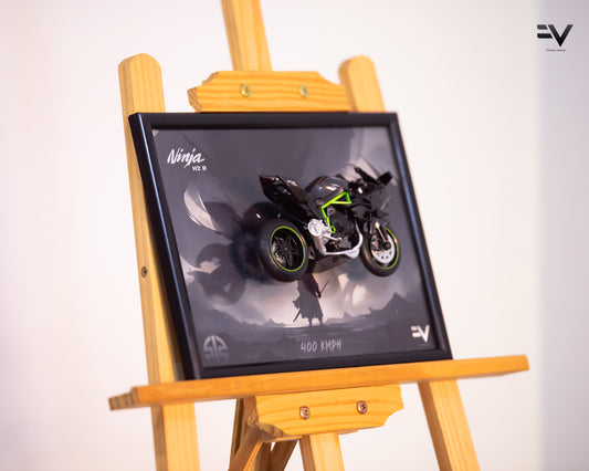 Kawasaki Ninja H2R Diecast Frame