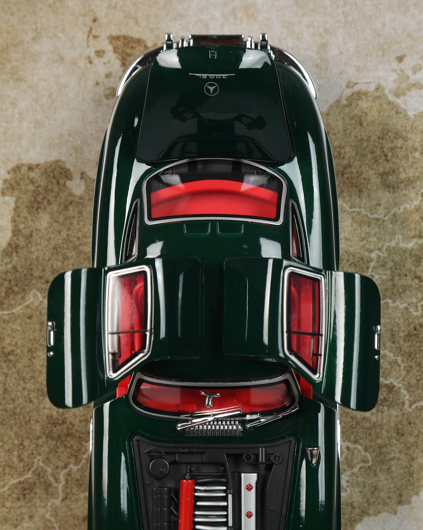 Mercedes Benz 300 SL Gullwing Diecast Frame