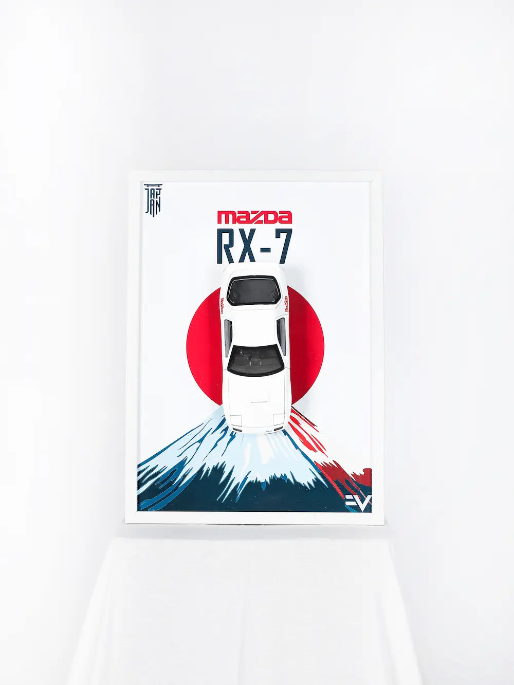 Mazda RX-7 FC3S Diecast Frame