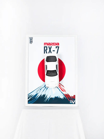 Mazda RX-7 FC3S Diecast Frame