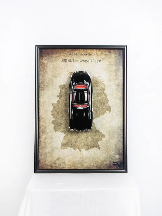Mercedes Benz 300 SL Gullwing Diecast Frame
