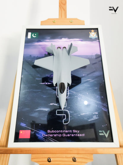3D-Printed J-35 Large Frame