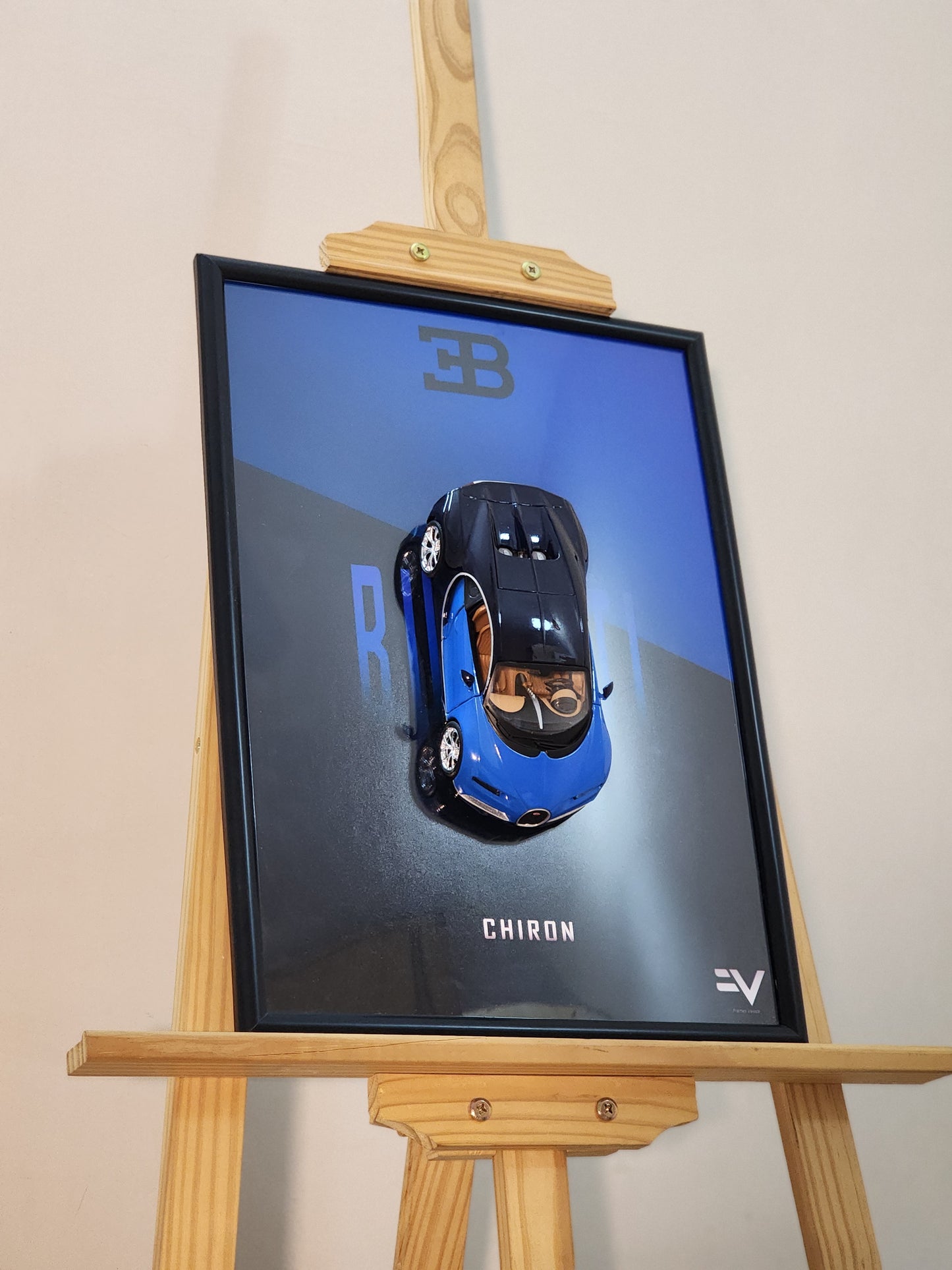 Bugatti Chiron Official Diecast Frame