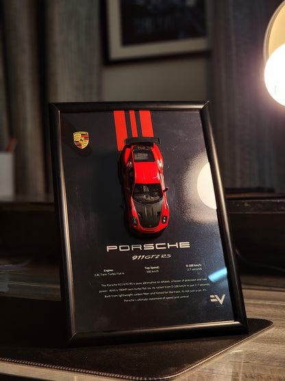 Porsche 911 Gt2 RS Diecast Frame