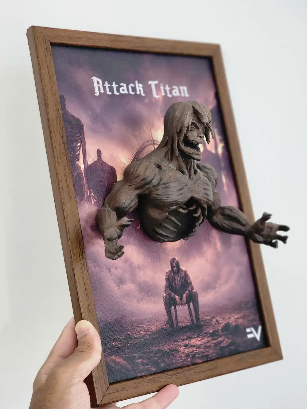 3D-Eren Yeager Attack Titan Frame