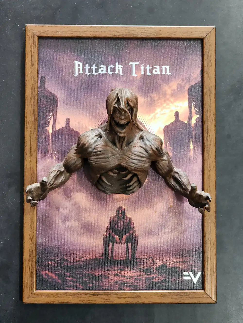 3D-Eren Yeager Attack Titan Frame