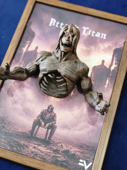 3D-Eren Yeager Attack Titan Frame