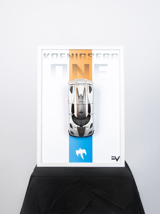 Koenigsegg One:1 Diecast Frame