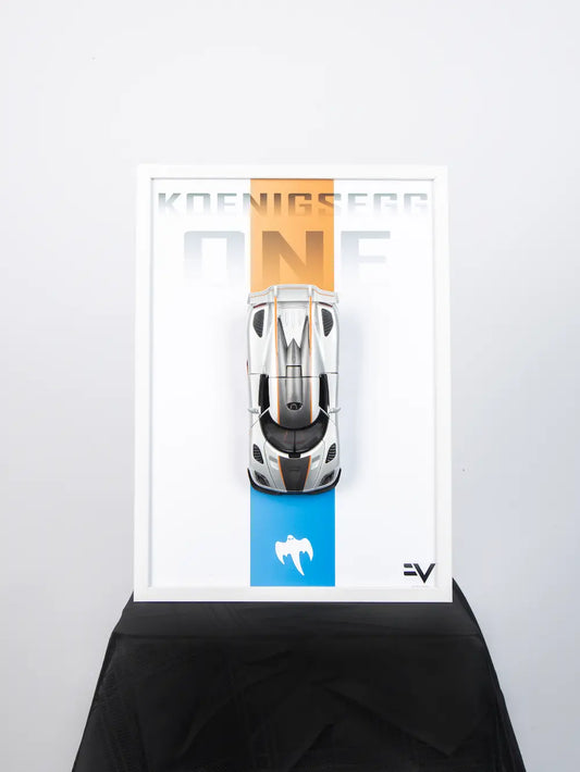Koenigsegg One:1 Diecast Frame