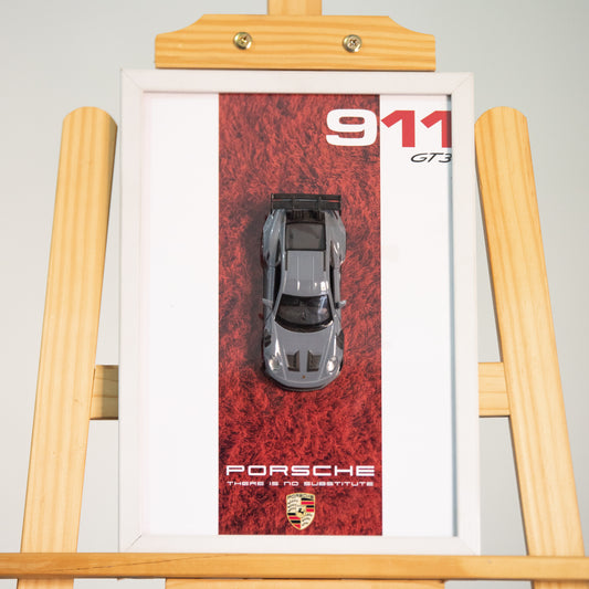 Porsche 911 GT3 RS Diecast Frame