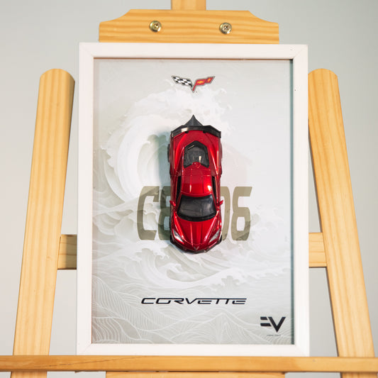 Chevrolet Corvette C8 Diecast Frame