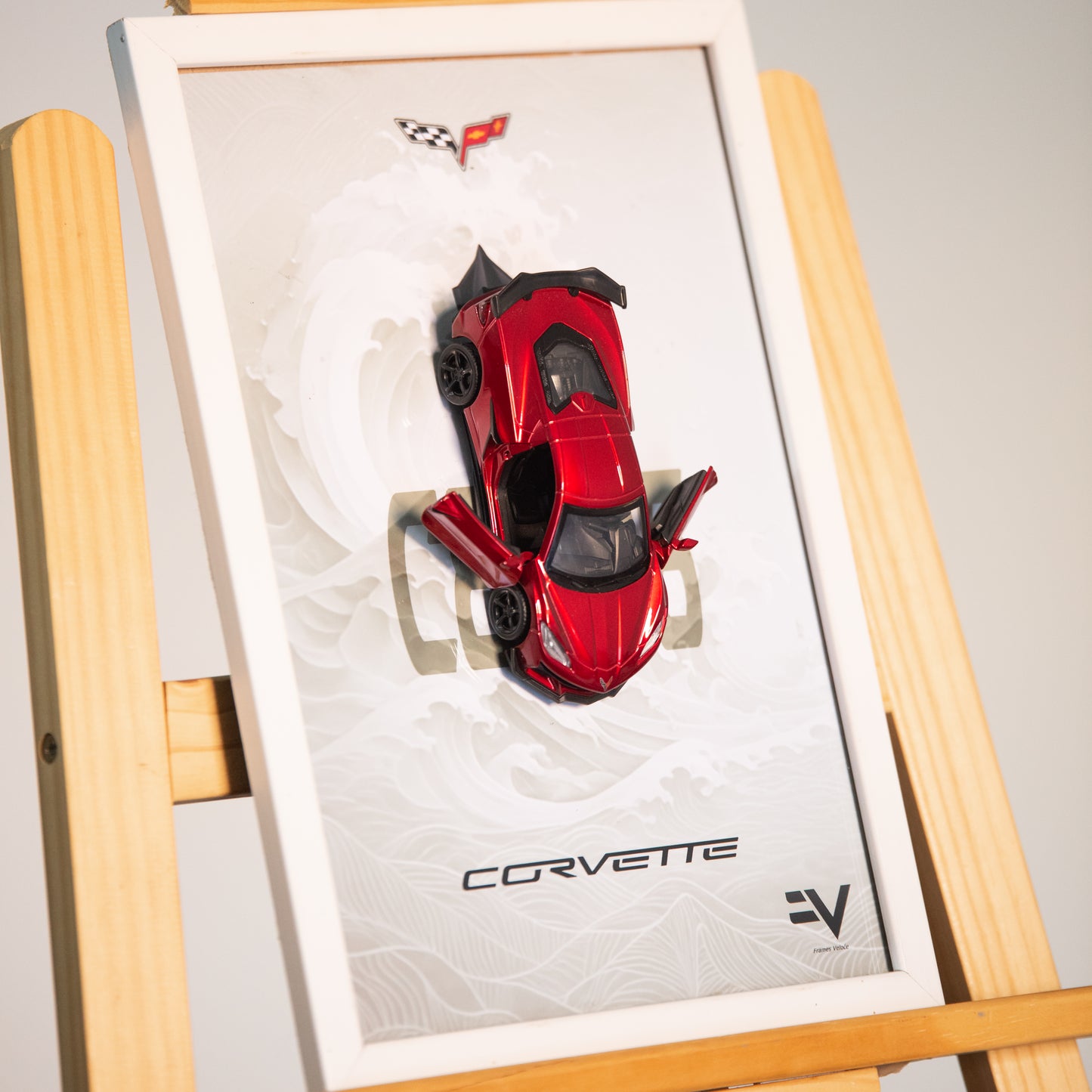 Chevrolet Corvette C8 Diecast Frame