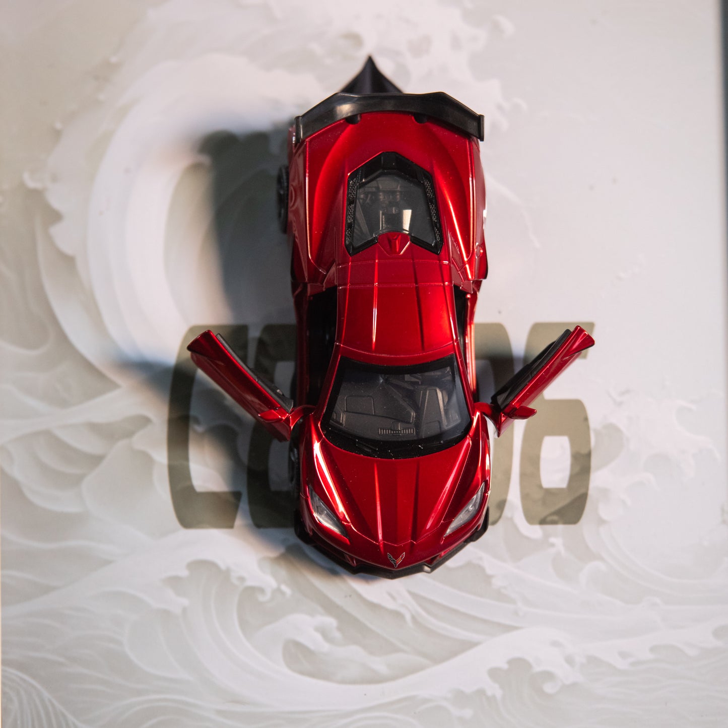 Chevrolet Corvette C8 Diecast Frame