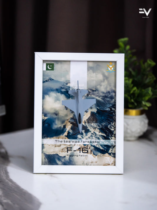 3D-Printed F-16 Desktop Frame