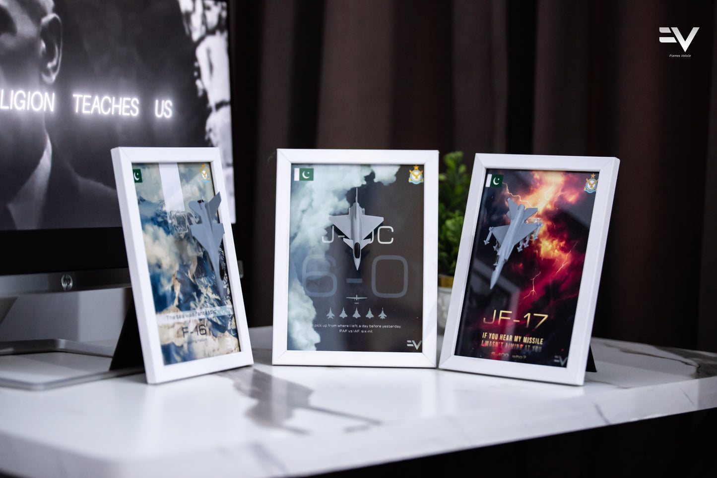 Air Dominance Trio – Desktop Frame Bundle (3-Piece Set)