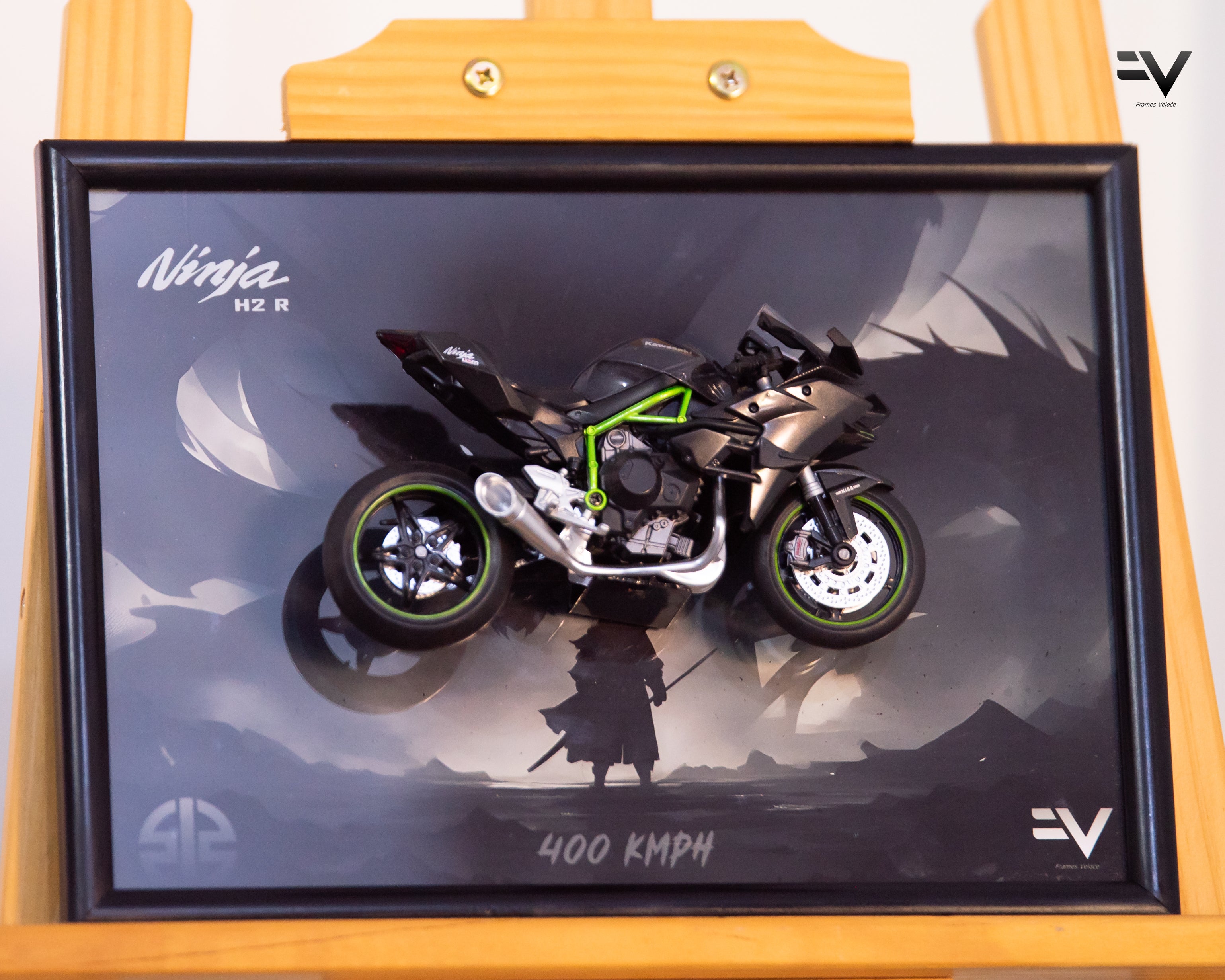 Kawasaki Ninja H2R Diecast Frame – Frames Veloće