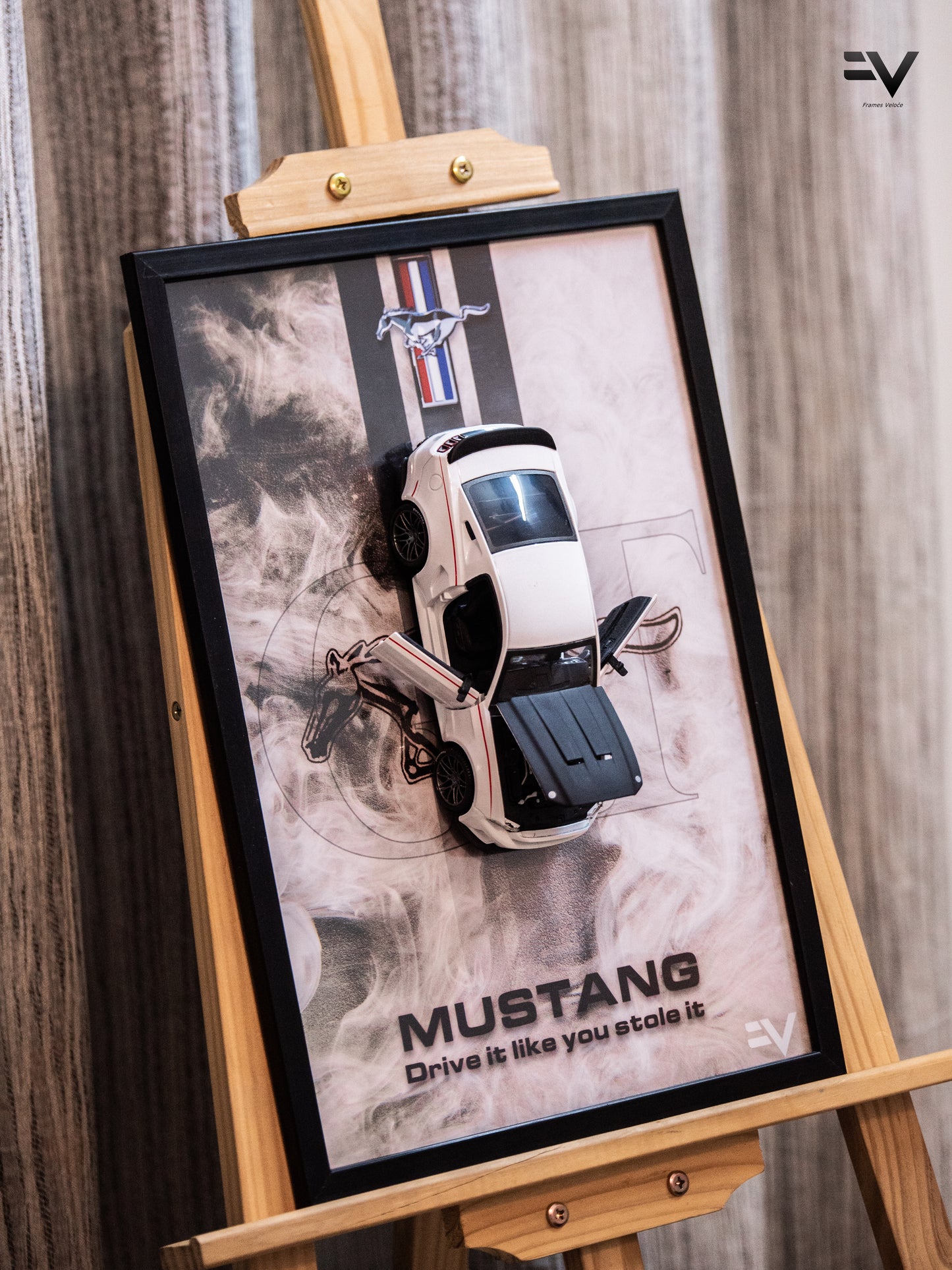 Ford Mustang Official Licensed Diecast Frame