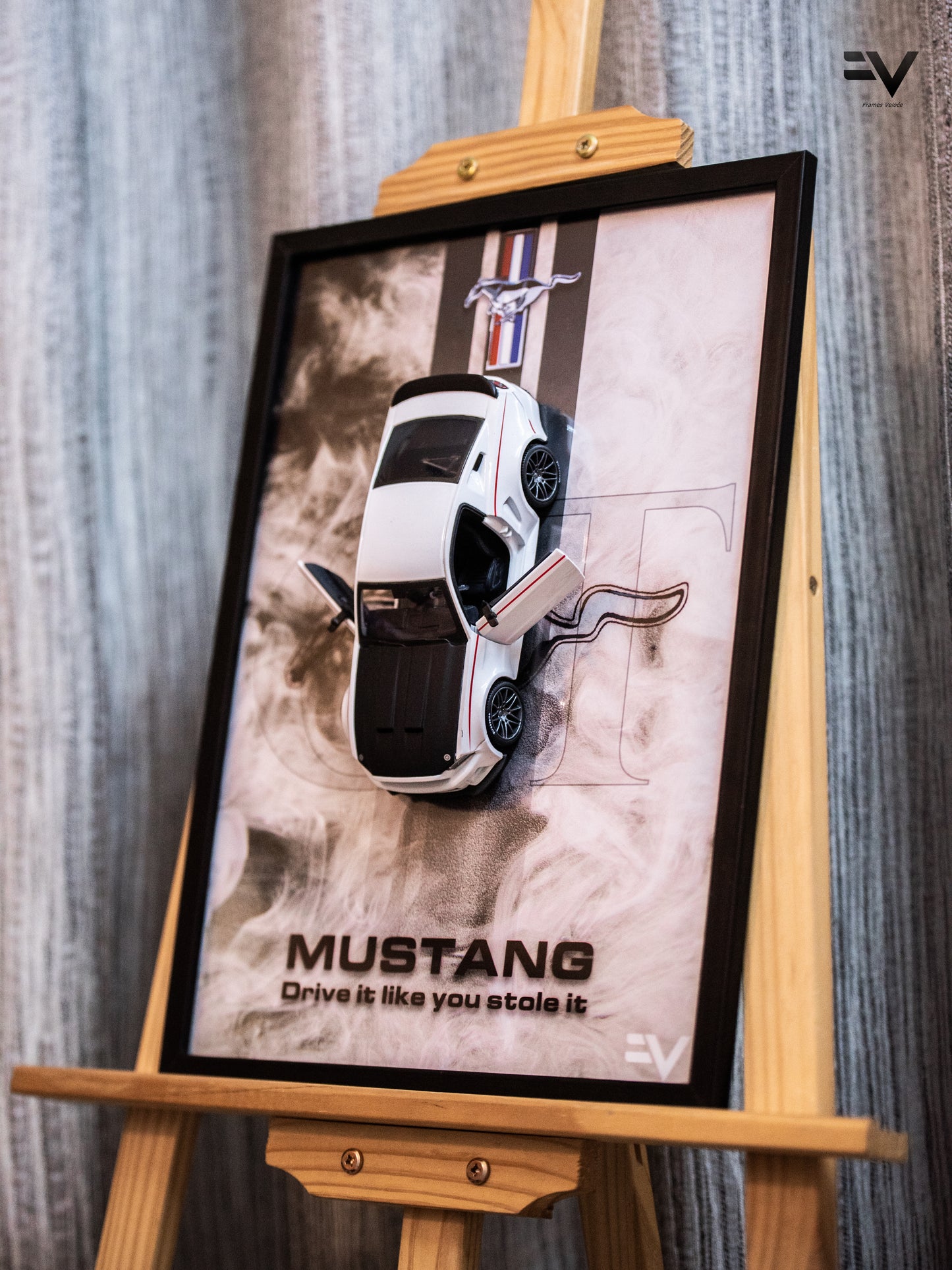 Ford Mustang Official Licensed Diecast Frame