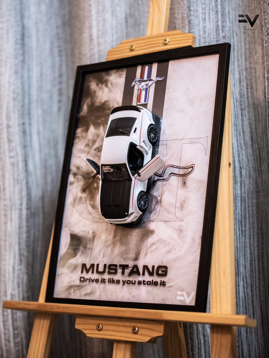 Ford Mustang Official Licensed Diecast Frame