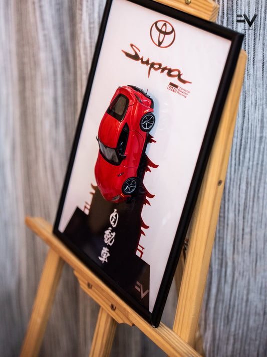Toyota Supra Official Diecast Frame