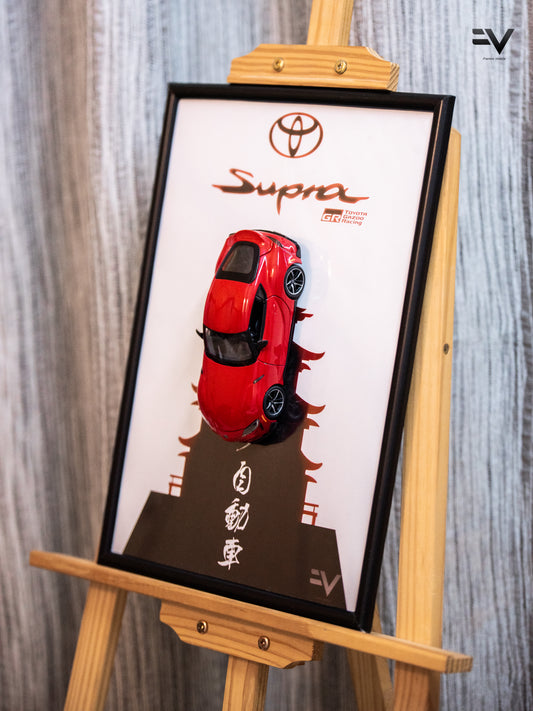 Toyota Supra Official Diecast Frame