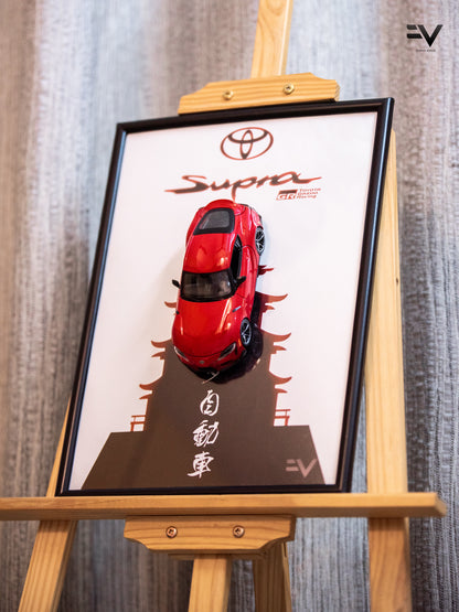 Toyota Supra Official Diecast Frame