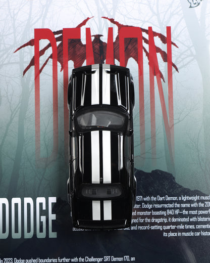 Dodge Demon Diecast Frame