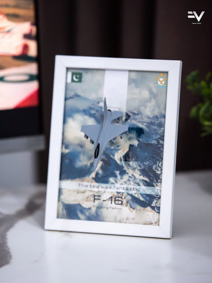 3D-Printed F-16 Desktop Frame